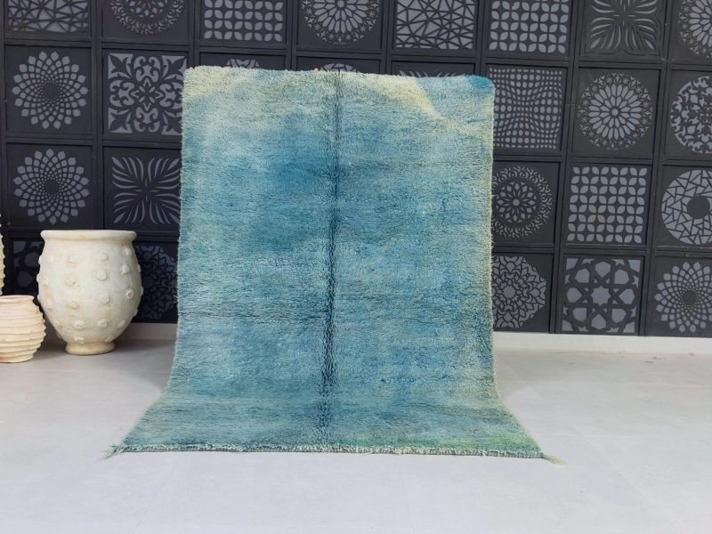 Blue moroccan rug 5