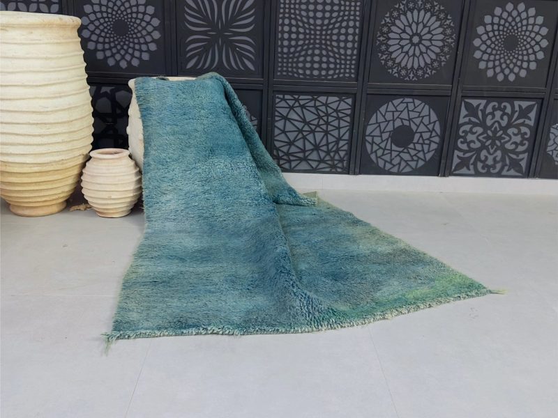 Blue moroccan rug 6