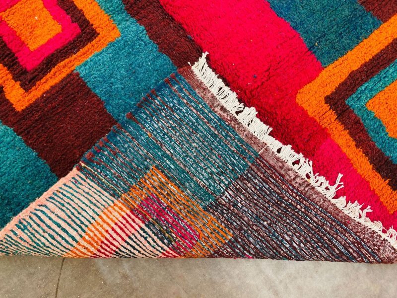 Bold moroccan rug 5