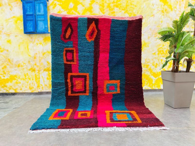 Bold moroccan rug 6