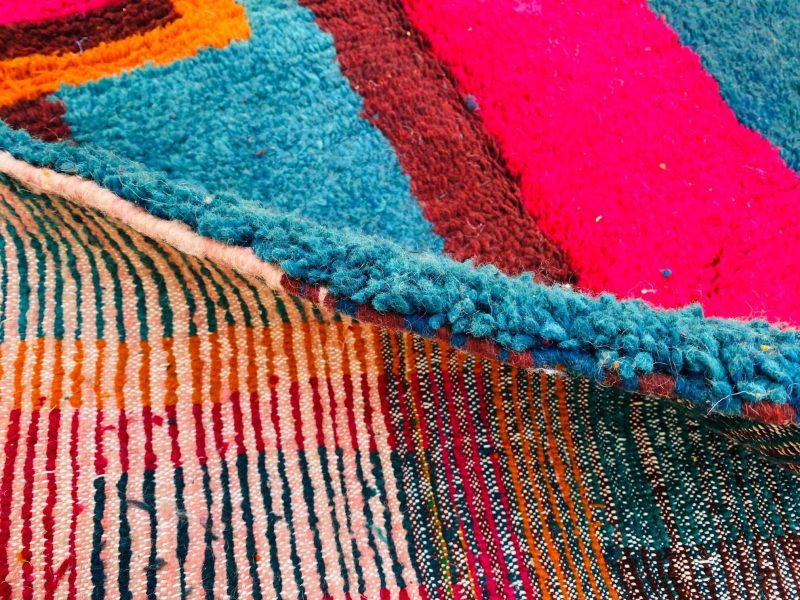 Bold moroccan rug 7