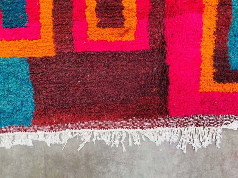 Bold moroccan rug 9