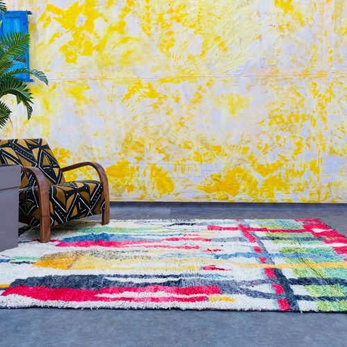 Colorful berber rug 3