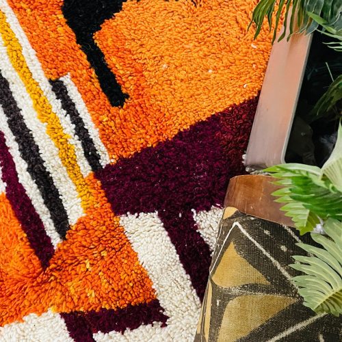 Colorful moroccan custom rug 10