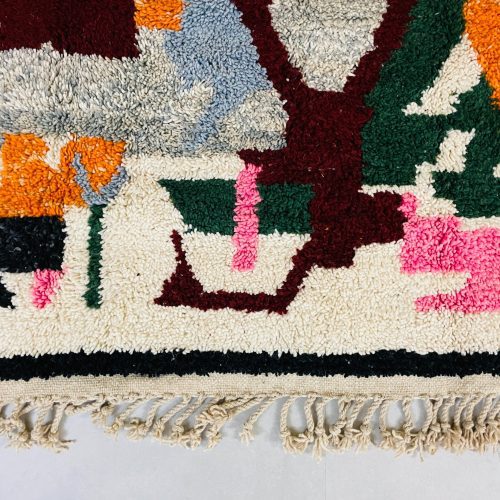 Colorful moroccan custom rug 4