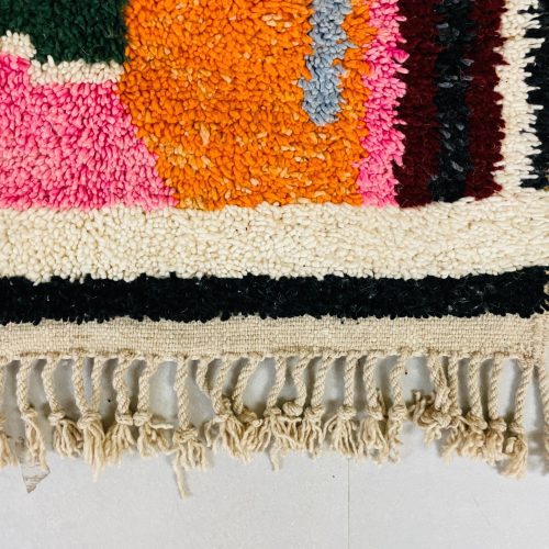 Colorful moroccan custom rug 8