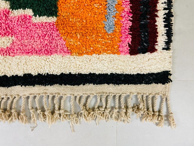 Colorful moroccan custom rug 8