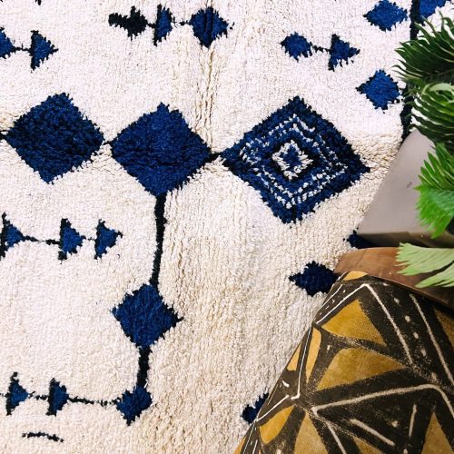 aesthetic moroccan wool rug 1