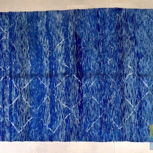 blue berber moroccan rug 10