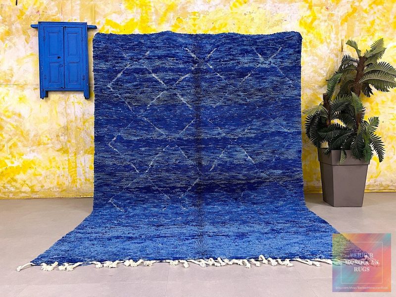 blue berber moroccan rug 4