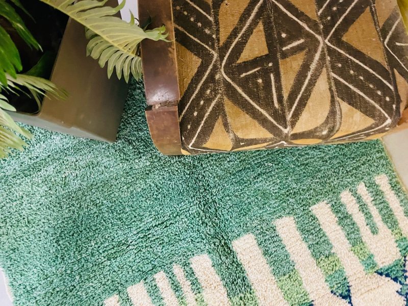 green wool rug 3