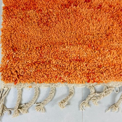 orange kilim rug 1