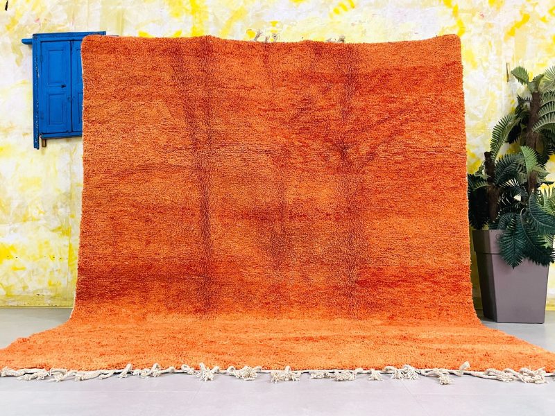 orange kilim rug 7