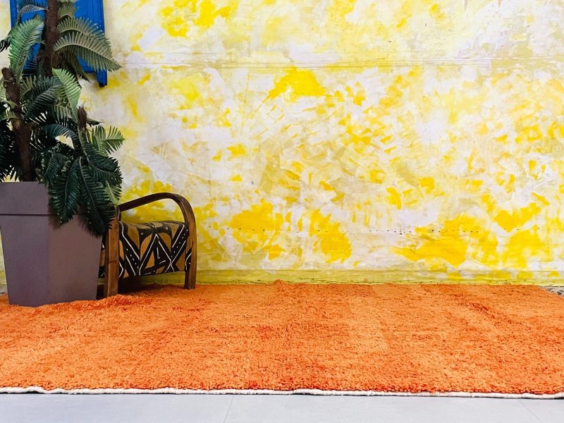 orange kilim rug 8