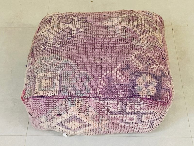 pouf moroccan kilim 3