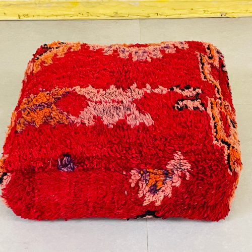 red pouf 6