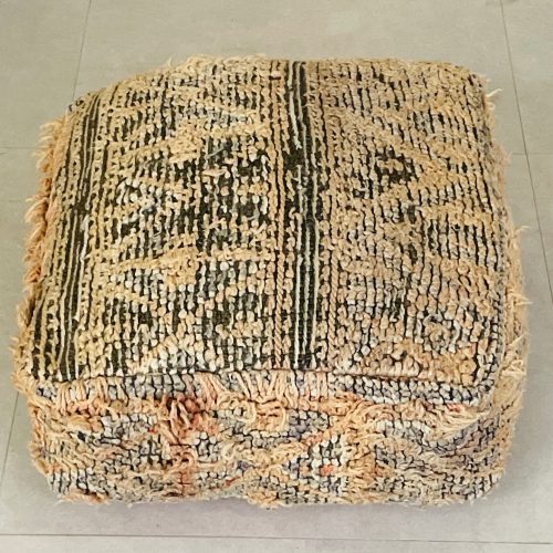 rug pouf 9